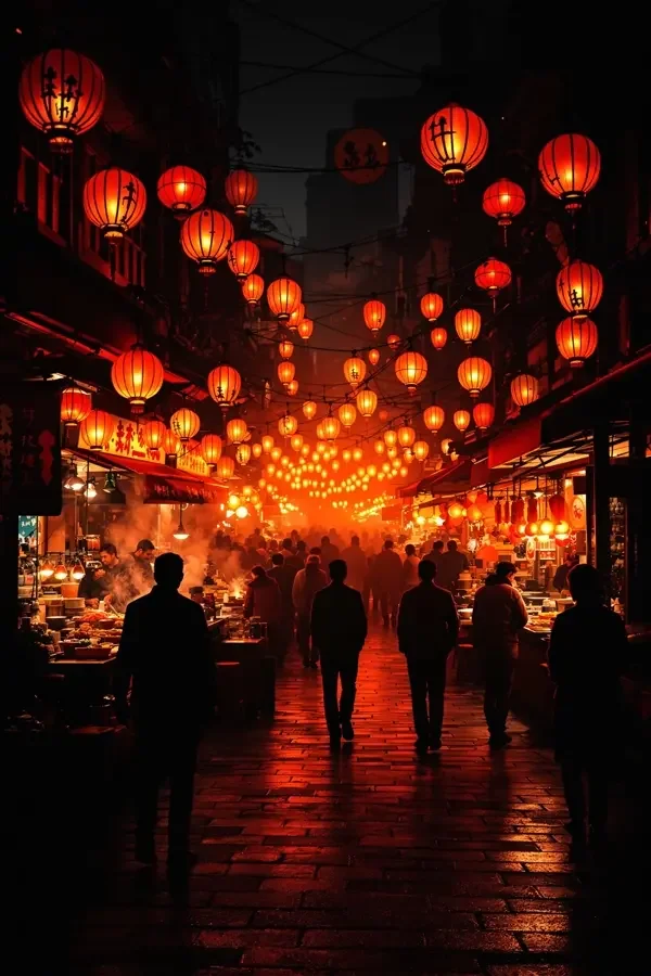 夜市江湖高清海报